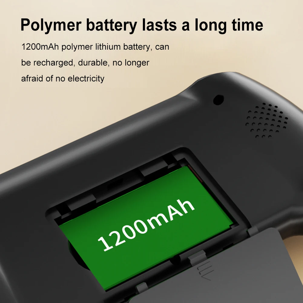 Retro Handheld Game Console 3.5inch LCD Screen 1200mAh Gaming Console Nostalgic Game Console for Kids Adults for Single Player