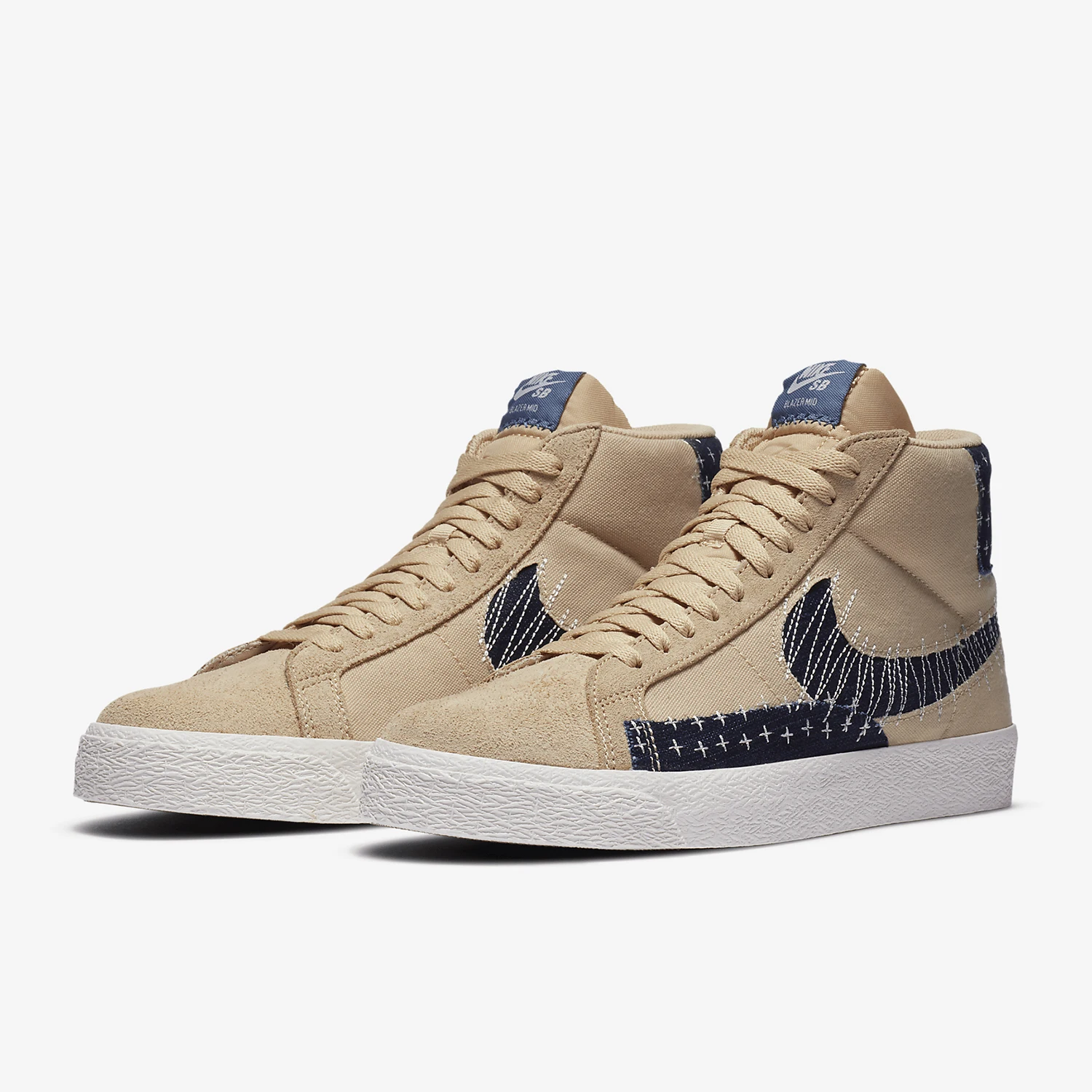Nike Genuine New Season Unisex High-Top Blazer Casual Shoes CT0715-200
