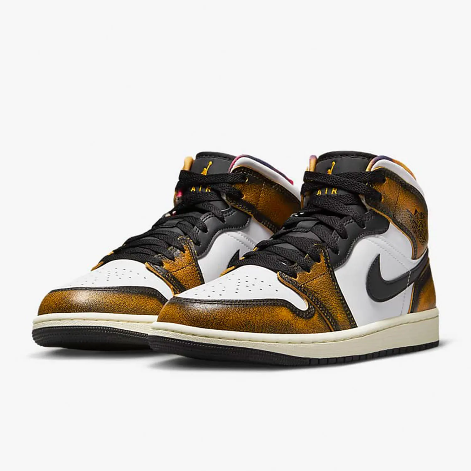 Nike genuine Air Jordan 1 Mid SE men's high top board shoes DQ8417-071