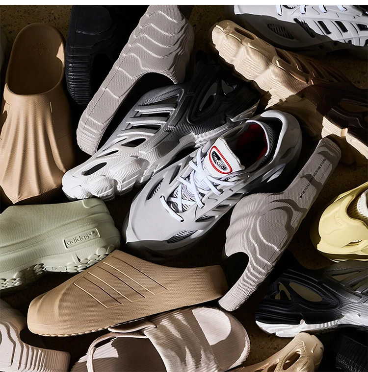 Adidas Official Three Stripes Unisex Fashion Thick Sole Sports Casual Shoes IF3935