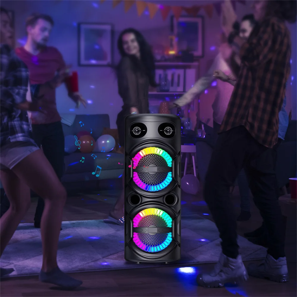3000W Portable Bluetooth Speaker Sub woofer Heavy Bass Sound System Party Dj Rechargeable Led Light Loud Speaker 3000W Portable Bluetooth Speaker Sub woofer Heavy Bass Sound System Party Dj Rechargeable Led Light Loud Speaker