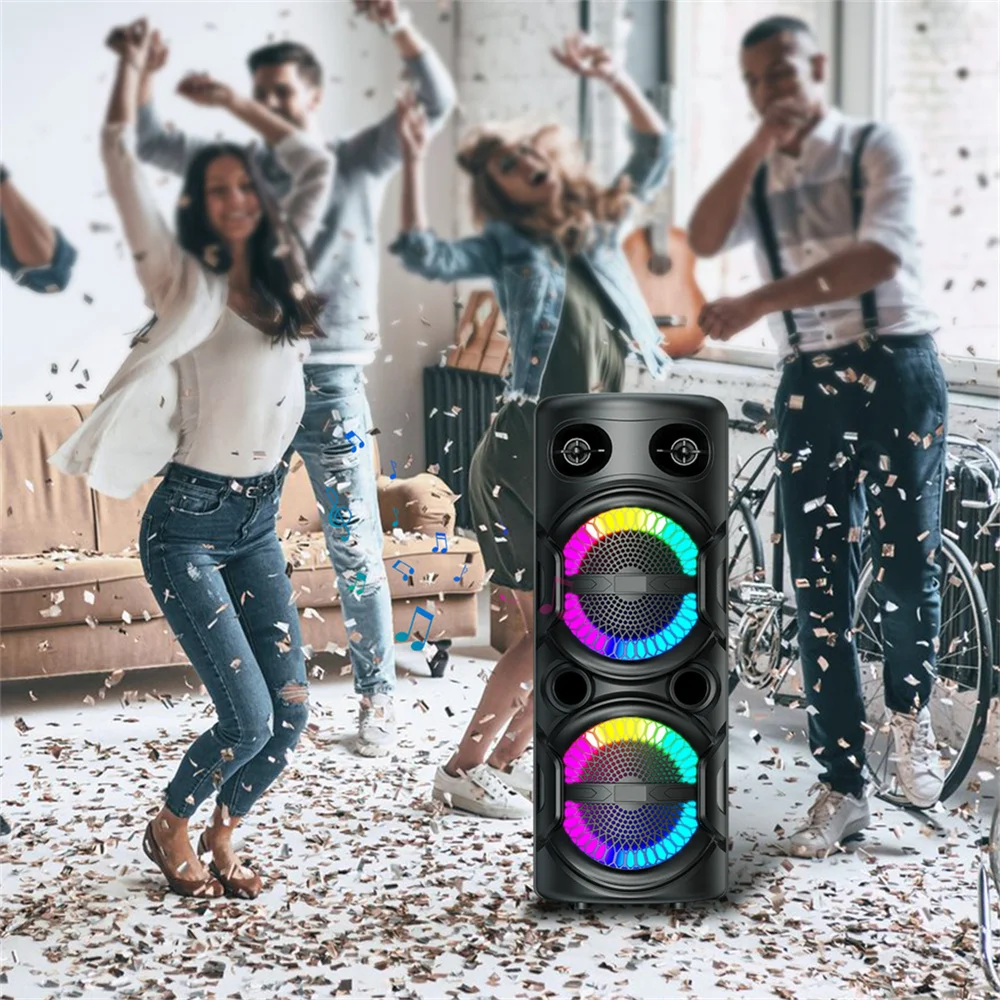 3000W Portable Bluetooth Speaker Sub woofer Heavy Bass Sound System Party Dj Rechargeable Led Light Loud Speaker 3000W Portable Bluetooth Speaker Sub woofer Heavy Bass Sound System Party Dj Rechargeable Led Light Loud Speaker