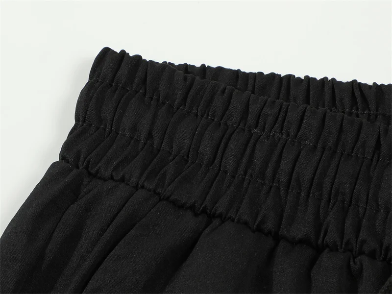 New Multi-Pocket sweatpants Men Shorts Summer cotton linen Comfortable Loose Cargo Short Pants Outdoor Casual Sports Beach Pants