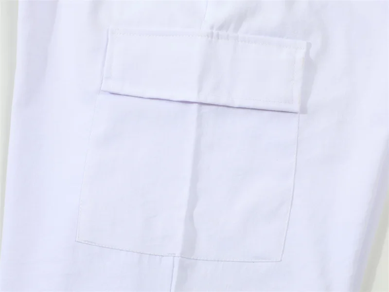 New Multi-Pocket sweatpants Men Shorts Summer cotton linen Comfortable Loose Cargo Short Pants Outdoor Casual Sports Beach Pants