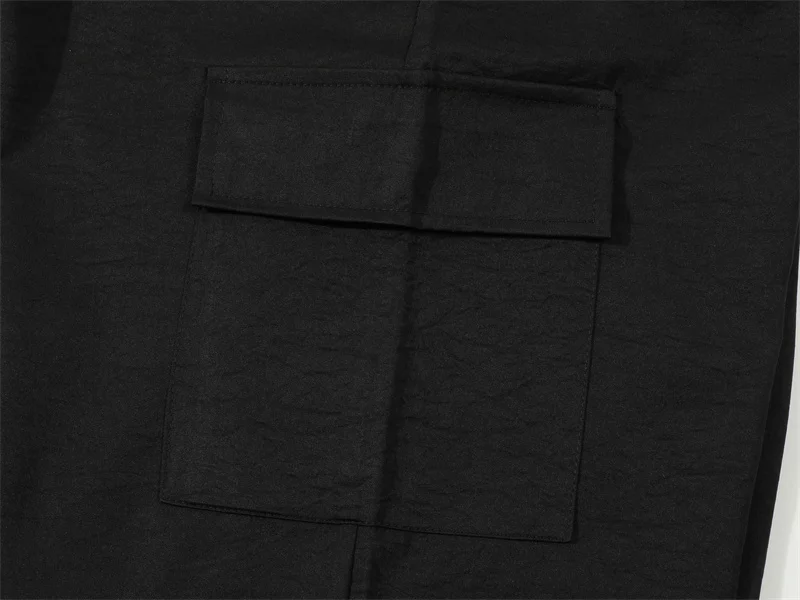 New Multi-Pocket sweatpants Men Shorts Summer cotton linen Comfortable Loose Cargo Short Pants Outdoor Casual Sports Beach Pants