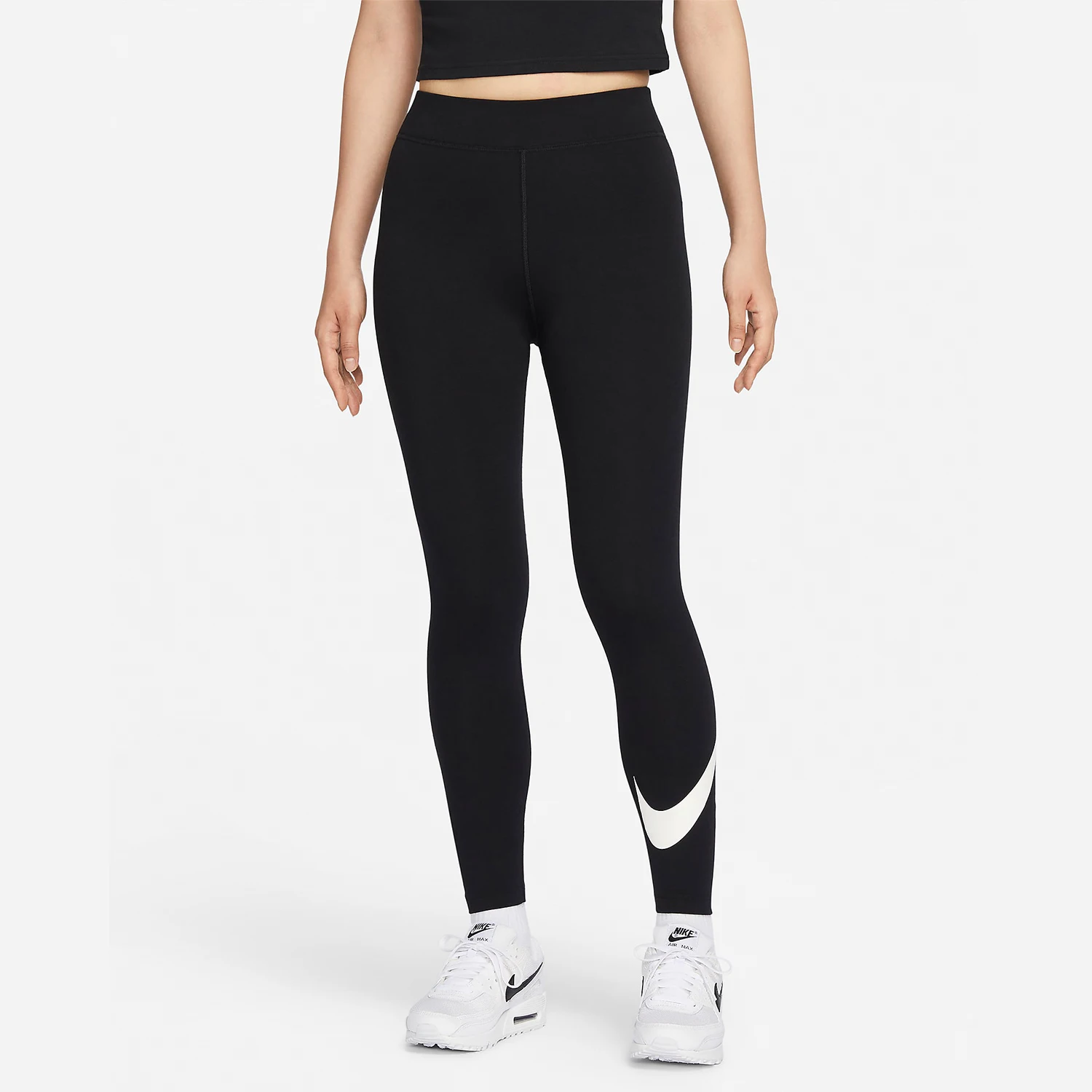 Nike Official Genuine 24 Summer New Women's Fashion High Waist Tight Sports Pants DV7796