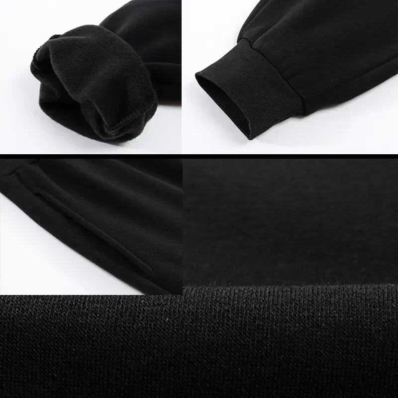 2024 Mens Sweatpants Printing Fashion Trend Jogging Trousers Versatile Soft High Quality Street Elastic Waist Casual Pants S-4XL