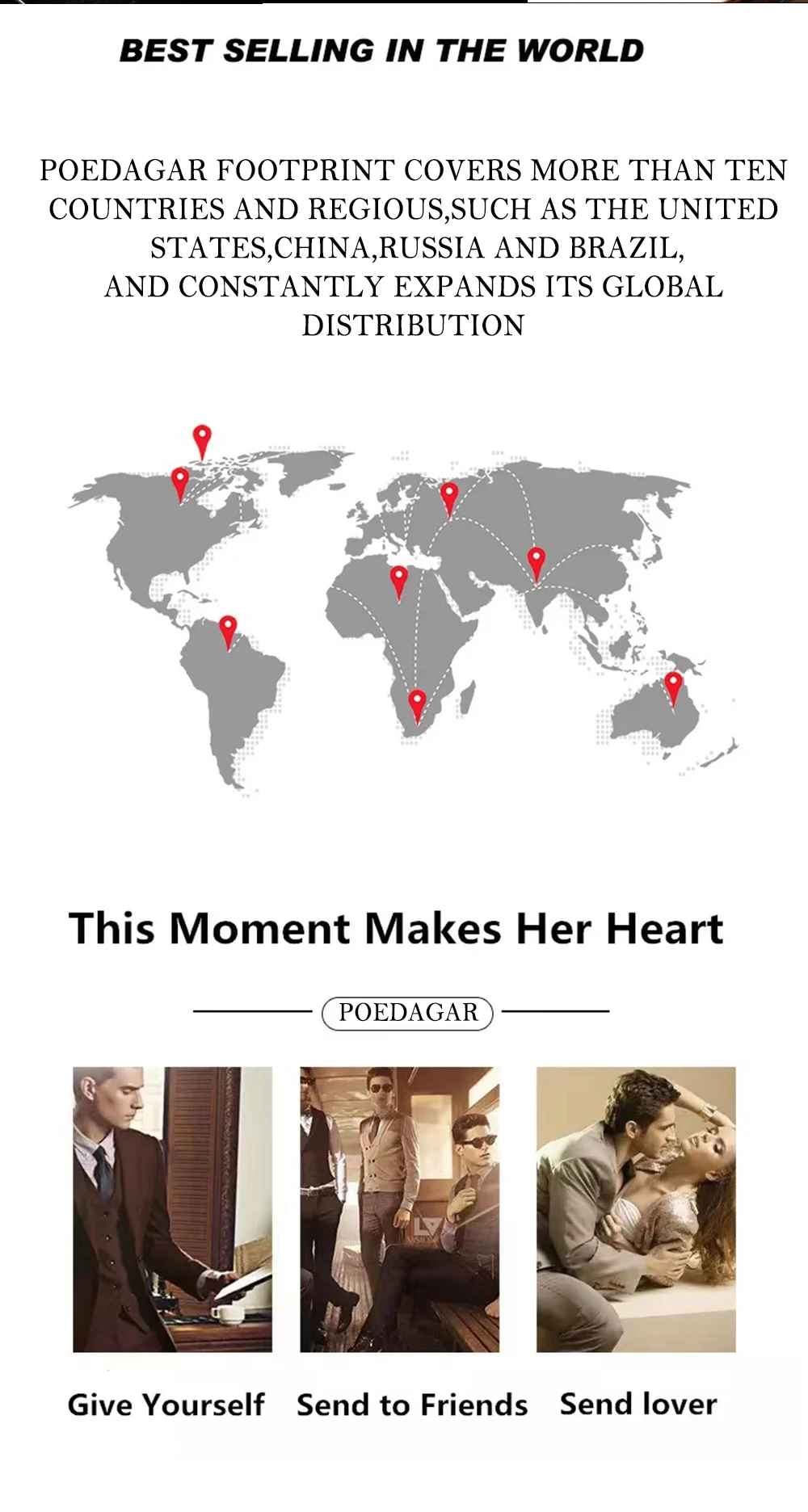 POEDAGAR Top Man Clock Waterproof Electronic LED Luxury Men's Watches Dual Time Display Digital Stainless Steel Men Quartz Watch