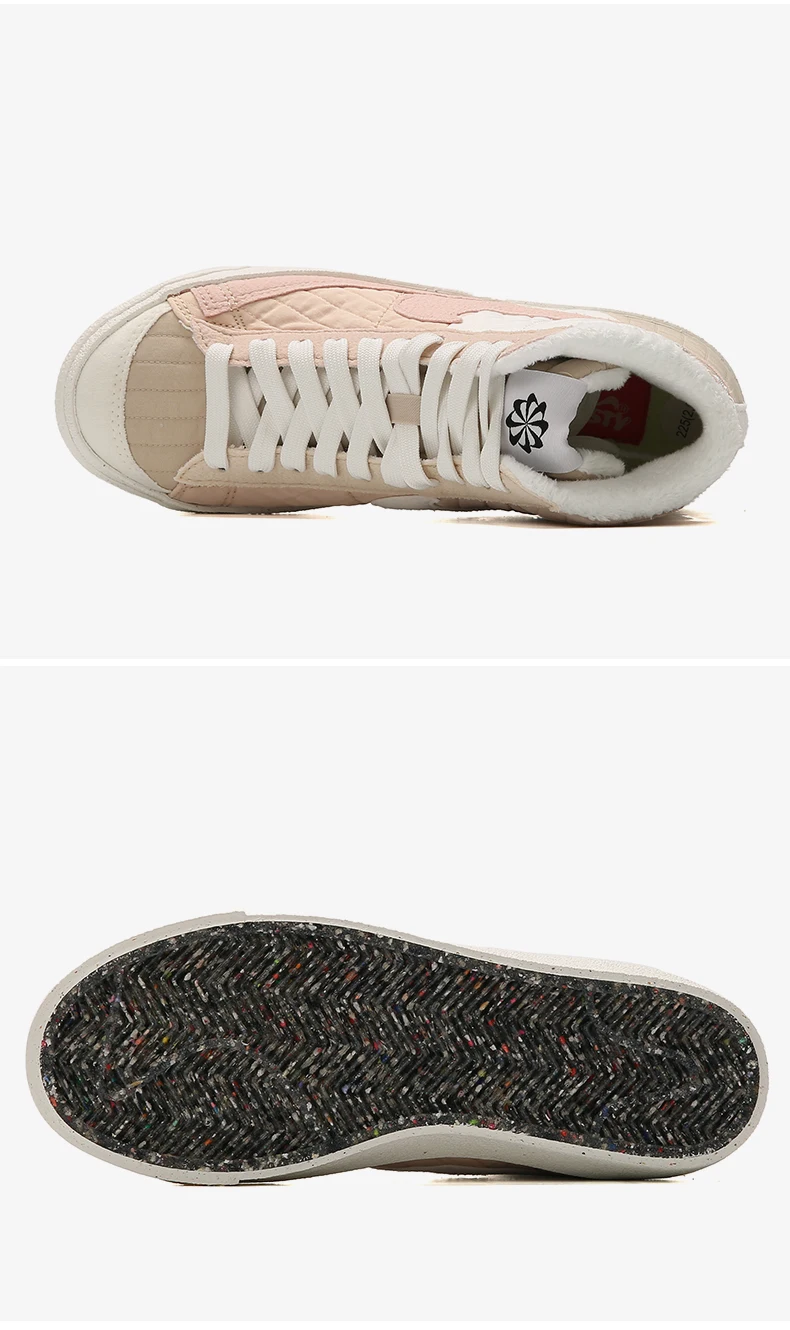 Nike Official Genuine BLAZER Pioneer Women's High-Top Sports Casual Shoes DO7445-261